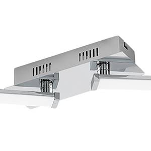 LED-plafondlamp Lasana IV kunststof / staal - 2 lichtbronnen