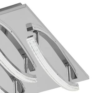 LED-plafondlamp Pertini III kunststof / staal  - 5 lichtbronnen