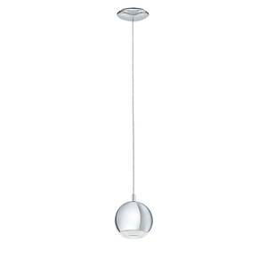 LED-hanglamp Conessa I kunststof / staal - 1 lichtbron