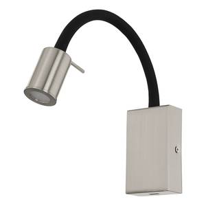 LED-wandlamp Tazzoli staal - 1 lichtbron - Zilver