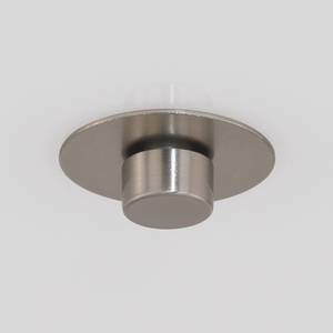Plafondlamp Donado textielmix / staal - 2 lichtbronnen - Wit