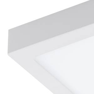 LED-plafondlamp Fueva IV kunststof / staal - 1 lichtbron - Wit - Breedte: 23 cm