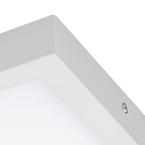 LED-plafondlamp Fueva IV kunststof / staal - 1 lichtbron - Wit - Breedte: 23 cm