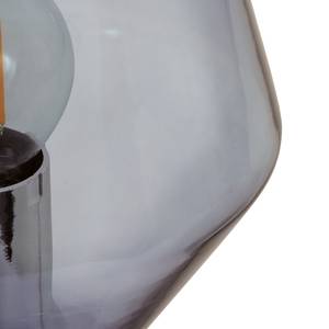 Staande lamp Murmillo glas / staal - 1 lichtbron