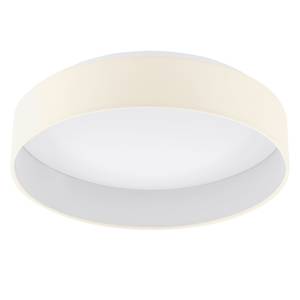 LED-plafondlamp Palomaro textielmix / kunststof - 1 lichtbron - Wit