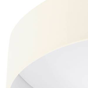 LED-plafondlamp Palomaro textielmix / kunststof - 1 lichtbron - Wit