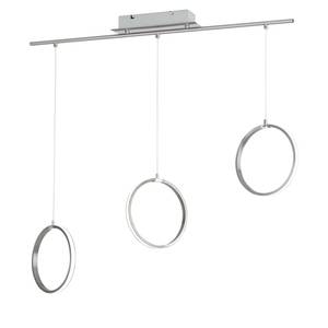 LED-Pendelleuchte Tamasera IV Kunststoff / Stahl - 3-flammig