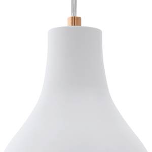 Suspension Cocno Acier - 1 ampoule - Blanc / Cuivre