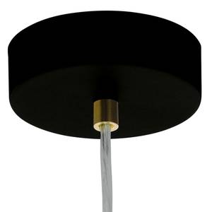 Hanglamp Cocno staal - 1 lichtbron - Zwart/Koperkleurig