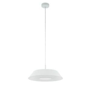 LED-hanglamp Carmazana glas / staal - 1 lichtbron