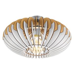 Plafondlamp Sotos hout / staal - 1 lichtbron