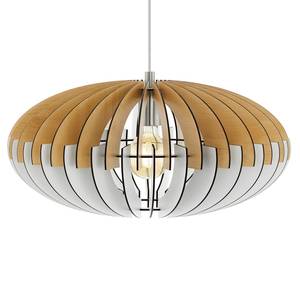Hanglamp Sotos hout / staal - 1 lichtbron - Breedte: 50 cm
