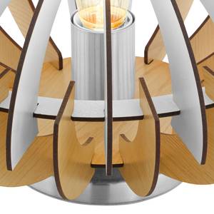 Lampe Sotos Bois / Acier - 1 ampoule