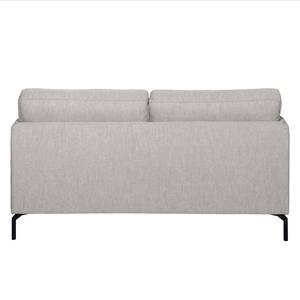 Sofa Canelas (2-Sitzer) Webstoff - Platin