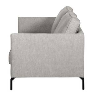 Sofa Canelas (2-Sitzer) Webstoff - Platin