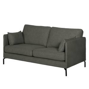 Sofa Canelas (2-Sitzer) Webstoff - Anthrazit