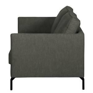 Sofa Canelas (2-Sitzer) Webstoff - Anthrazit