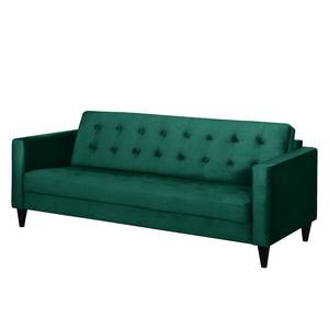 Sofa Cistern (3-Sitzer) Samt - Antikgrün