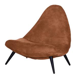 Fauteuil Imala I antieke leerlook - Cognackleurig