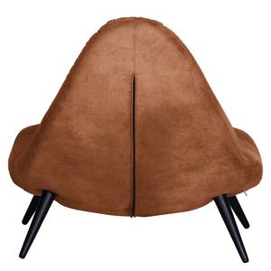 Fauteuil Imala I Aspect cuir vieilli - Cognac