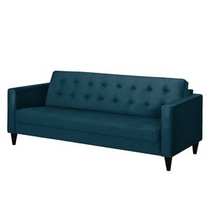 Sofa Cistern (3-Sitzer) Samt - Dunkelblau