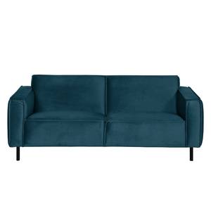 Sofa Uhand (3-Sitzer) Samt - Dunkelblau