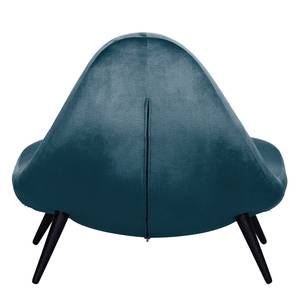 Fauteuil Imala II Velours - Bleu foncé