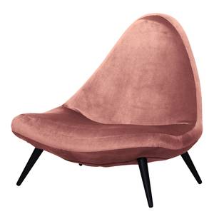 Fauteuil Imala II fluweel - Oud pink