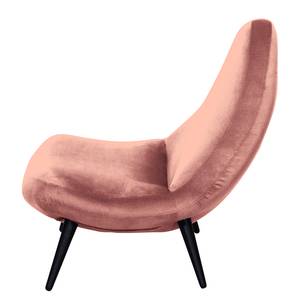 Fauteuil Imala II fluweel - Oud pink