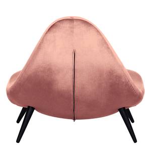 Fauteuil Imala II fluweel - Oud pink