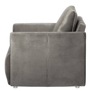 Fauteuil Thrall II Velours - Gris