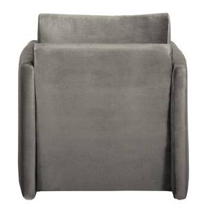 Fauteuil Thrall II Velours - Gris