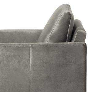 Fauteuil Thrall II Velours - Gris