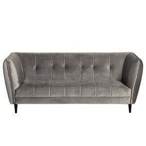 Sofa Sealy (3-Sitzer) Samt - Grau