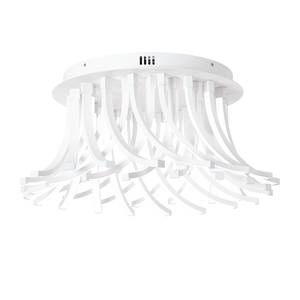 LED-plafondlamp Peria III plexiglas/aluminium - 1 lichtbron
