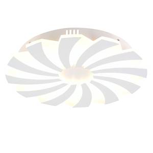 LED-plafondlamp Cindra plexiglas/aluminium - 1 lichtbron - Diameter: 38 cm