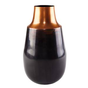 Vase Rainbow Aluminium - Schwarz / Kupfer