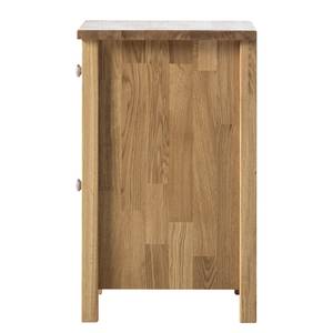 Nachtkastje NolaWood I Bruin - Massief hout - 45 x 60 x 37 cm