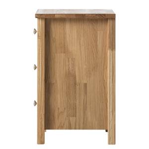 Table de chevet NolaWood II Marron - Bois massif - 45 x 60 x 37 cm