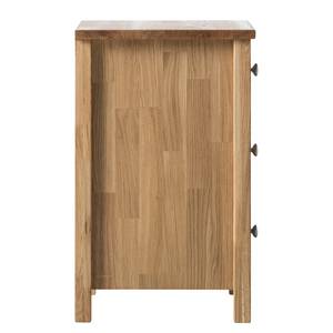 Table de chevet NolaWood II Marron - Bois massif - 45 x 60 x 37 cm