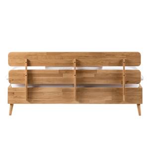 Houten bed FINSBY massief eikenhout - 160 x 200cm