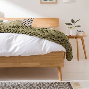 Houten bed FINSBY massief eikenhout - 140 x 200cm