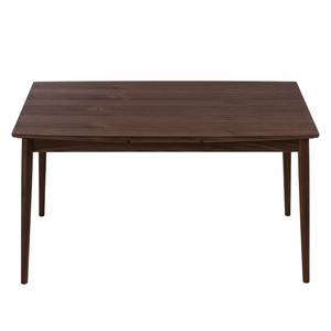 Eettafel Arvid deels massief walnoothout - walnotenhout - Walnoothouten - Breedte: 142 cm - Bruin