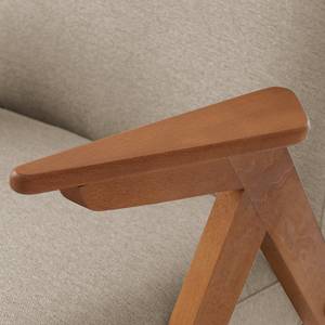 Fauteuil Frazer Tissu - Marron clair