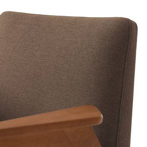 Fauteuil Frazer Tissu - Marron clair