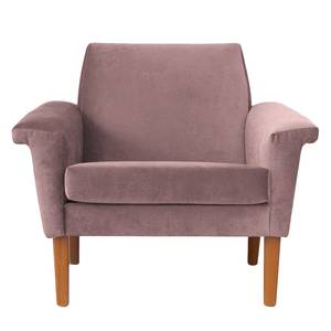 Fauteuil Larslan Velours - Mauve