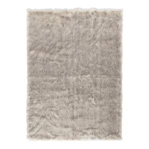 Kunstfellteppich Dipdye Kunstfaser - Beige / Grau - 183 x 275 cm