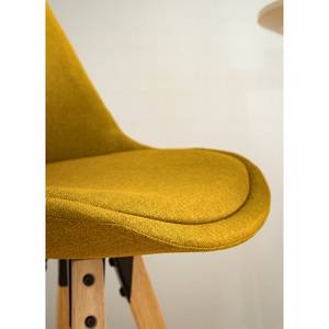 Chaise de bar ALEDAS Bois - Jaune