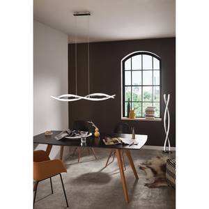 Lampadaire LED Idana Matière plastique / Fer - 2 ampoules