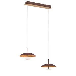 Suspension LED Pierre II Matière plastique / Fer - 2 ampoules